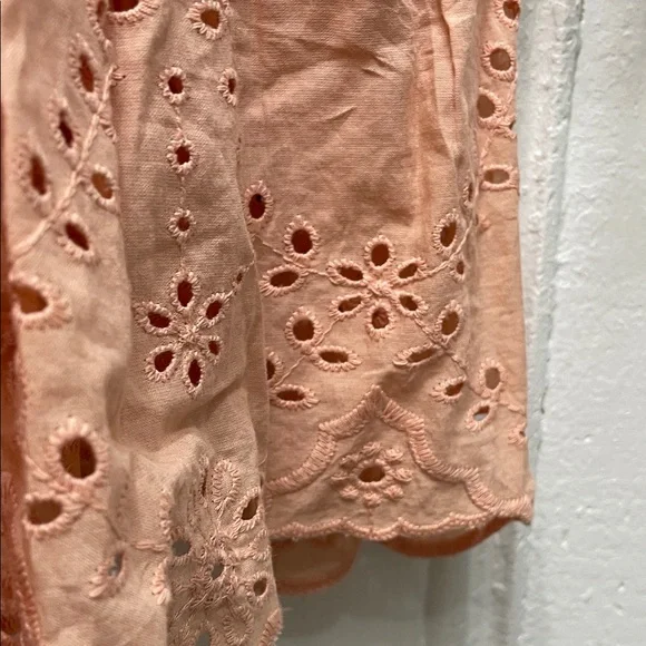 Japna Peach Ruffle Tank Top - Picture 2 of 7